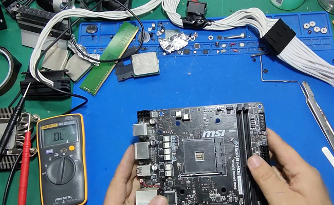 文成华硕电脑主板维修